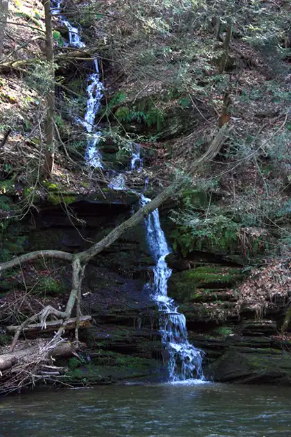 Three Walks in the Woods 3 JacobsburgWaterfall