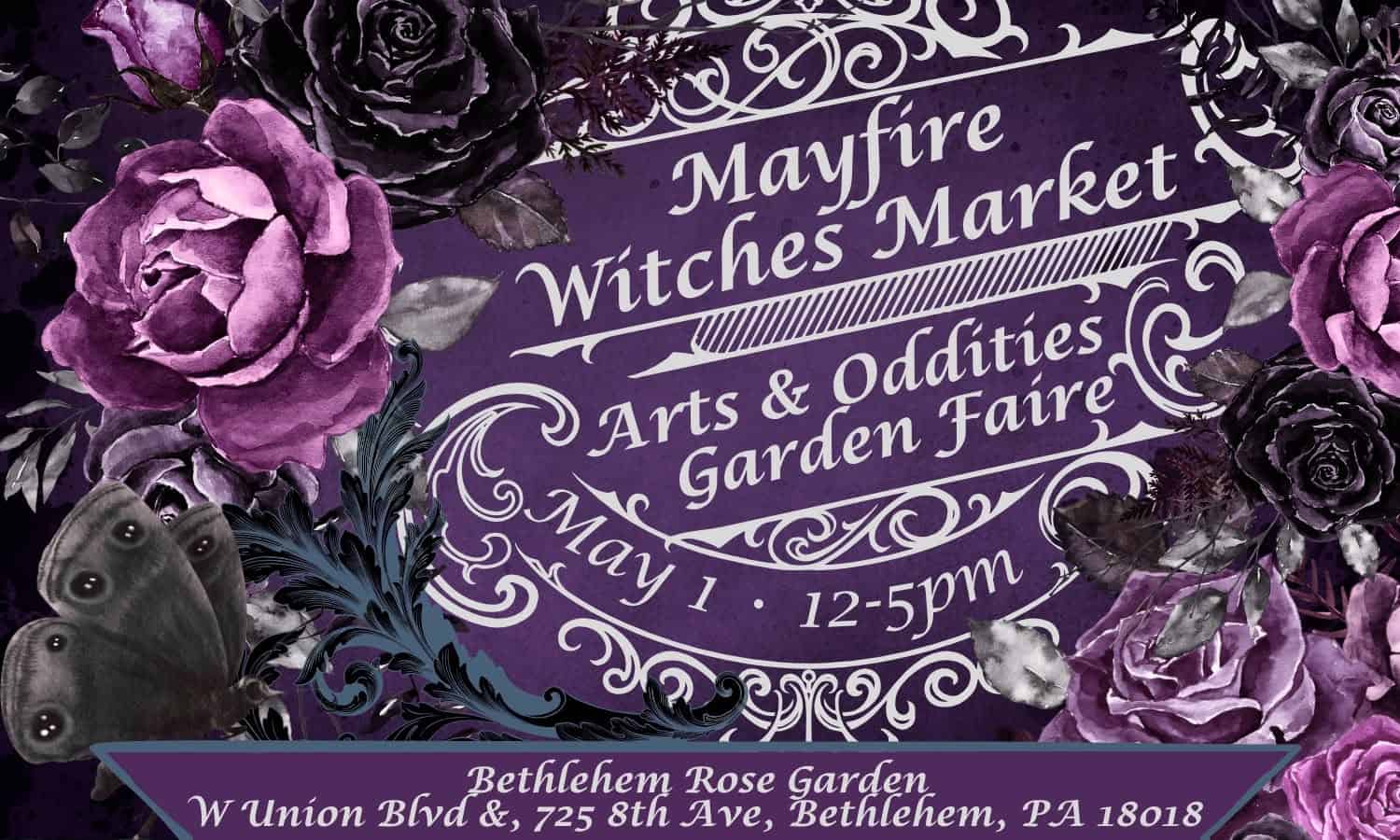 Mayfire Witches Arts & Oddities Victorian Garden Faire 1 event 65882 cover